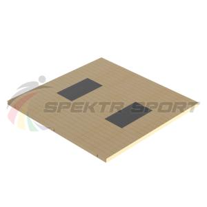 Купить Помост тяжелоатлетический 3х3х0,1м, рез. амортизаторы 1х0,5х0,04м в Химках 